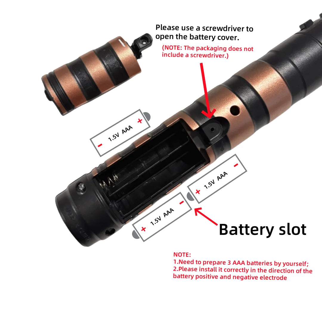 7-Color Retractable Kids Lightsaber with Sound FX & Light Show, 2-in-1 Role-Play Sword, for Halloween/Birthday/ Christmas Gifts
