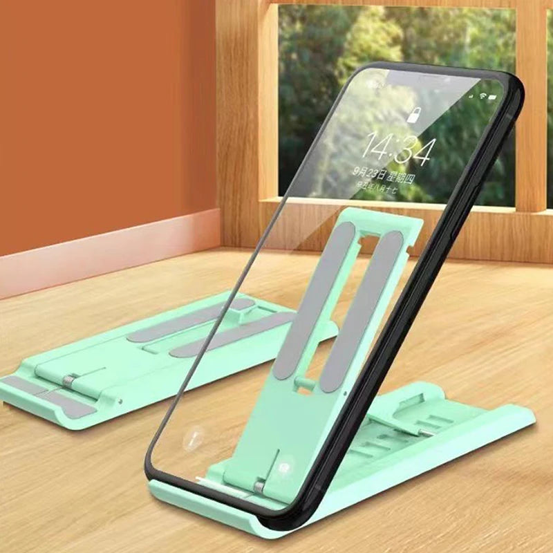 Adjustable Desktop Phone Stand – Portable Foldable Phone Holder
