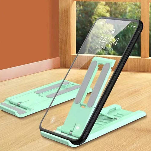 Adjustable Desktop Phone Stand – Portable Foldable Phone Holder