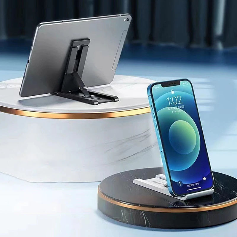 Adjustable Desktop Phone Stand – Portable Foldable Phone Holder